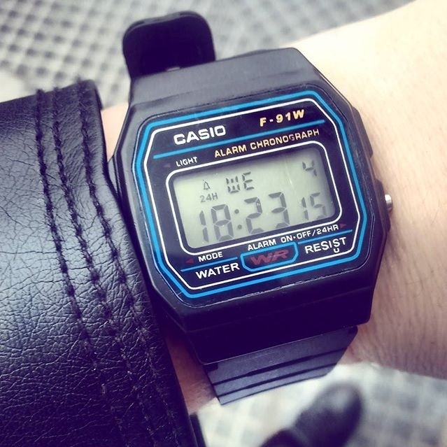 casio classic blue