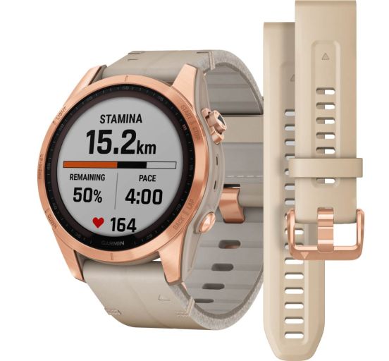 Garmin Fenix 7S Pro Sapphire Solar Smartwatch - 010-02776-30