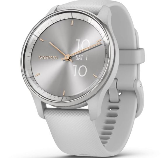 Garmin V vomove Trend Silver Stainless Steel Bezel with Mist Grey