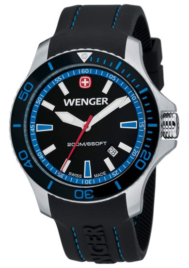 Wenger seaforce blue dial men's hot sale watch