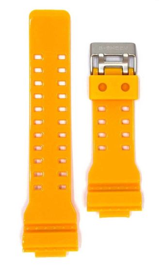 Yellow Strap for Casio GA 100 GA 100A 9A 10347701 10347701