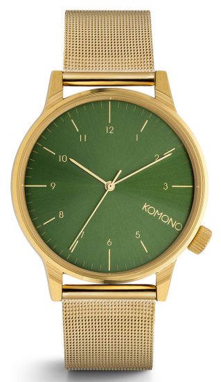 Komono store gold watch
