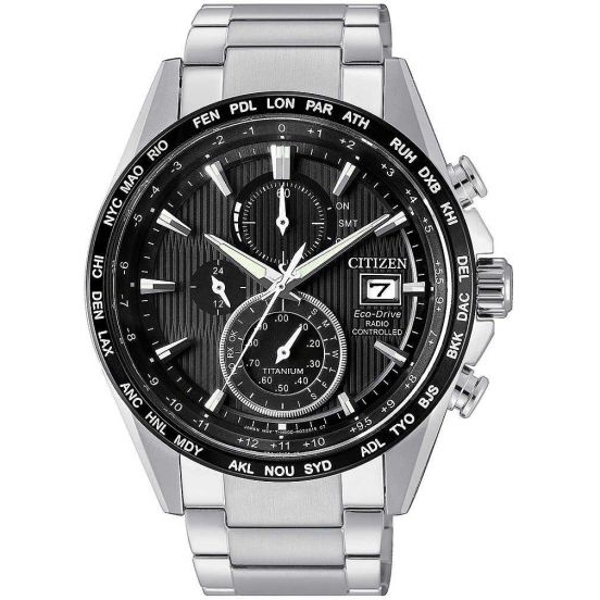 Citizen eco drive radio controlled titanium shop