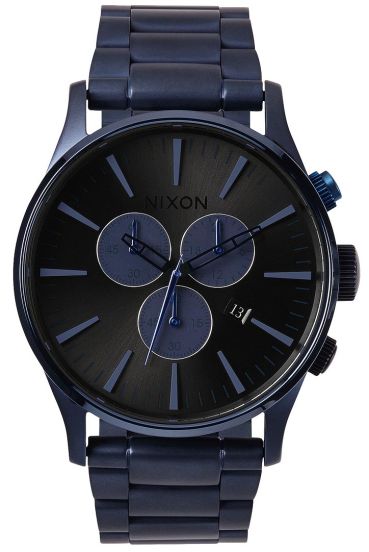 Nixon Sentry Chrono Deep Blue A386-1679 - RIP | Quarzuhren