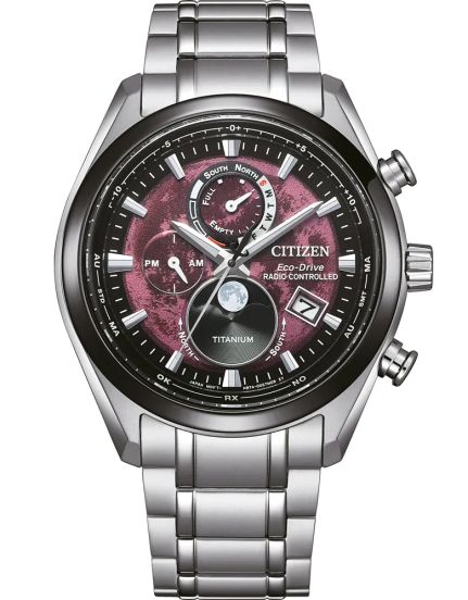 Citizen Super Titanium Radio Controlled Moonphase BY1018 80X