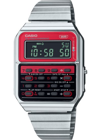 Casio vintage red hotsell