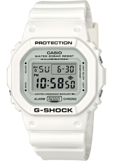 Casio g shock dw 5600 white shop