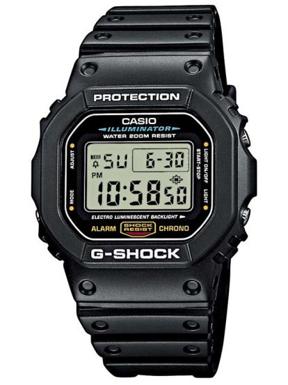 Casio G-Shock Black - DW-5600E-1VER