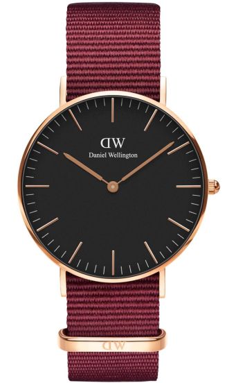 Daniel Wellington Classic Black Roselyn Rose Gold 36 MM DW00100273