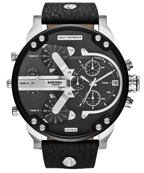 Diesel Mr Daddy 2.0 Black Leather DZ7313 RIP