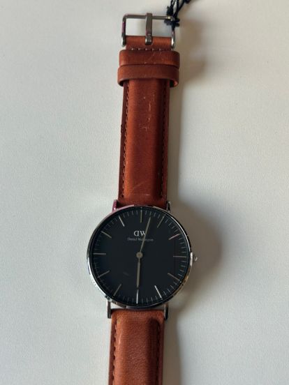 Daniel wellington black and silver hot sale