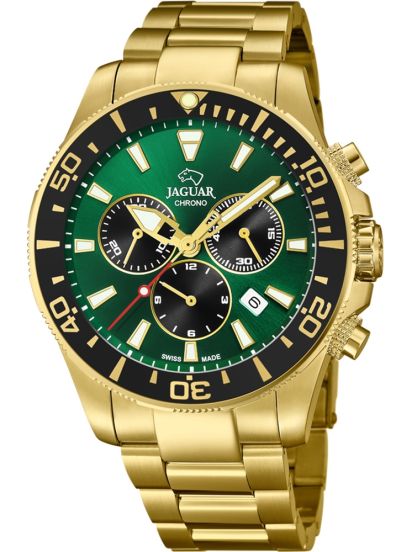 Jaguar watch gold top