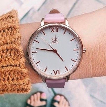 Shengke Original Design Watches for Women Stainless Steel Woman Watch  Quartz Wristwatches Luxury Beauty Gift Felogio Feminino