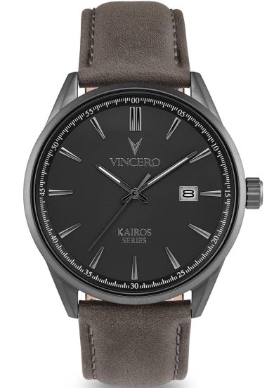 Vincero Kairos Matte Grey GraM Gra K20 RIP