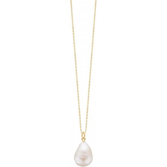 Enamel top baroque pearl