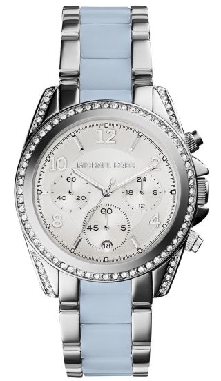 Blue michael sales kors watch women's