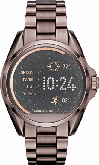 can i text on my michael kors smartwatch