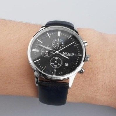 Megir Chronograph ML2011GBK 1