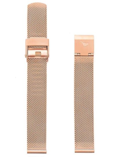 Olivia burton rose gold mesh watch strap 2025