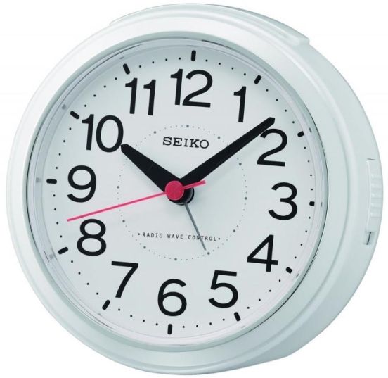 Seiko Alarm Clock Radio Wave Controlled QHR026W - RIP