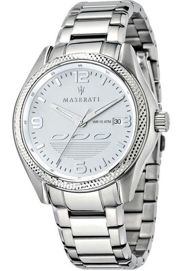 Maserati sorpasso black stainless steel men's hotsell quartz watch