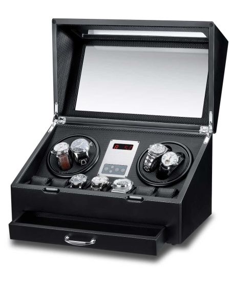 Rothenschild Panama 4 Watch Winder RS 2312 BK
