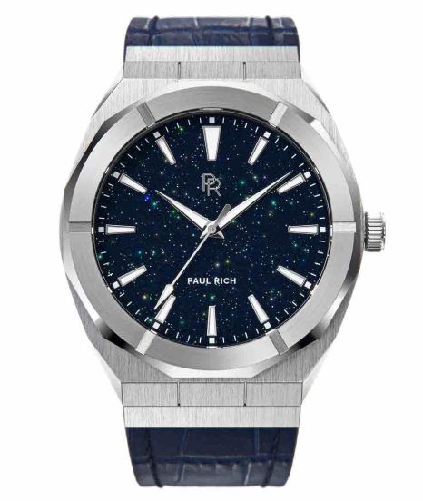 Paul Rich Star Dust Silver Color Leather