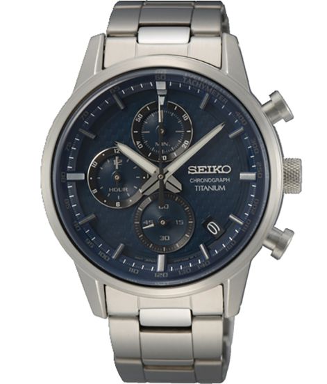 Seiko Titanium Chronograph SSB387P1