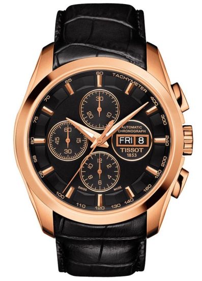 Tissot rose clearance gold automatic