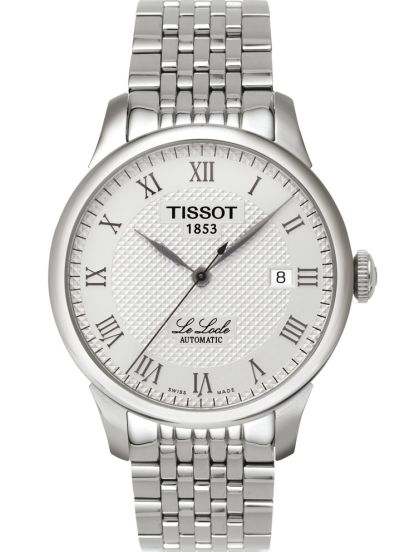 Tissot le locle white dial top