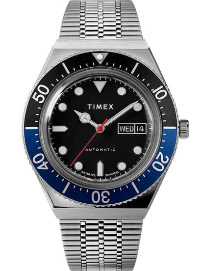 Timex q online reissue automatic