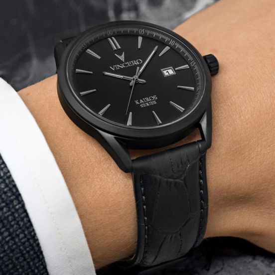 Men's Chronograph - Matte Black, Vincero Watches