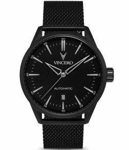 Bla-Bla-Y05 Vincero Icon Automatic Mesh Matte Black Bla-Bla-Y05