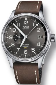 74877104063LSBROWN Oris Big Crown ProPilot GMT Small Second 01 748 7710 4063-07 5 22 05FC