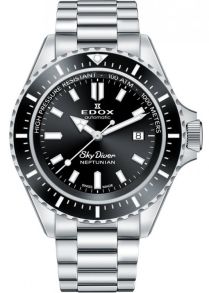 80120 3NM NIN Edox SkyDiver Neptunian Automatic 1000M Diver 80120 3NM NIN