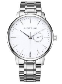 AIW8201 Aistrup Rounded Elegance Silver White Sapphire AIW8201