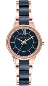 AK/3344NVRG Anne Klein Rosegoldfarvet Navy Blue AK/3344NVRG