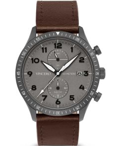 GraM-Ced-A13 Vincero The Altitude - Matte Gray/Brown GraM-Ced-A13