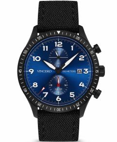 Bla-Cob-A09 Vincero The Altitude - Matte Black/Cobalt Bla-Cob-A09