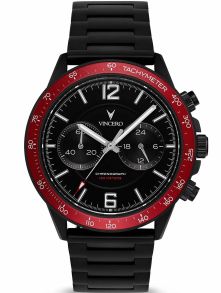 Bla-Cri-P06 Vincero The Apex - Matte Black/Crimson Bla-Cri-P06
