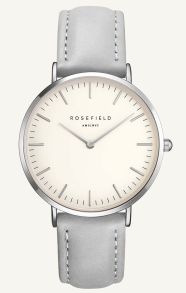 BWGS-B10 Rosefield Bowery White Grey Sølvfarvet 38mm BWGS-B10