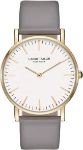 CA3823-GOWHGR Carrie Taylor Lexington Guldfarvet/White Grey Leather