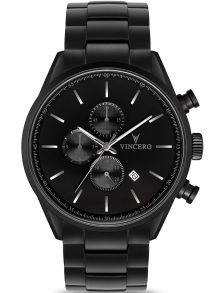 Bla-BlaM-S13 Vincero Chrono S Matte Black Steel Bla-BlaM-S13