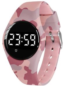 FIBEX15V2PINKCAMO Fibex Vibrating Reminder Watch 15 Alarms V2 FIBEX15V2PINKCAMO