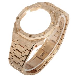 T26-M03-RG Unofficial Gen 4 Mod for CasiOak GA-2100 - Iced Rose Steel Case | Iced Rose Steel Bezel | Iced Rose Steel Bracelet