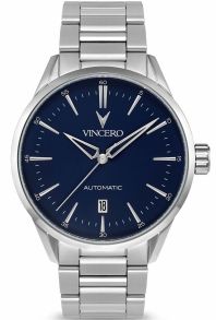 blu-silm-y06 Vincero Icon Automatic - Steel/Blue blu-silm-y06