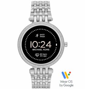 MKT5126 Michael Kors Gen 5E Darci Smartwatch - Stainless Steel MKT5126