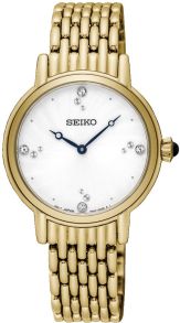Slankt dame guldur fra Seiko - Seiko Classic Lady SFQ804P1