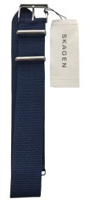 Skagen rem på 20 mm i bredde - Skagen 20mm Black Silicone Strap GWPSK1003