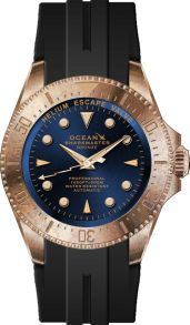 SMB523 OceanX Sharkmaster Bronze Lightning Bolt Edition 500 Meters Automatic Diver SMB523